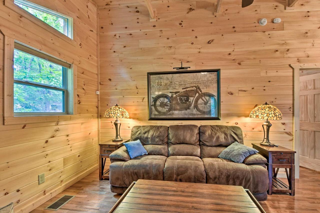 Custom Mtn Cabin By Hikingandmotorcycle Routes! Murphy Luaran gambar