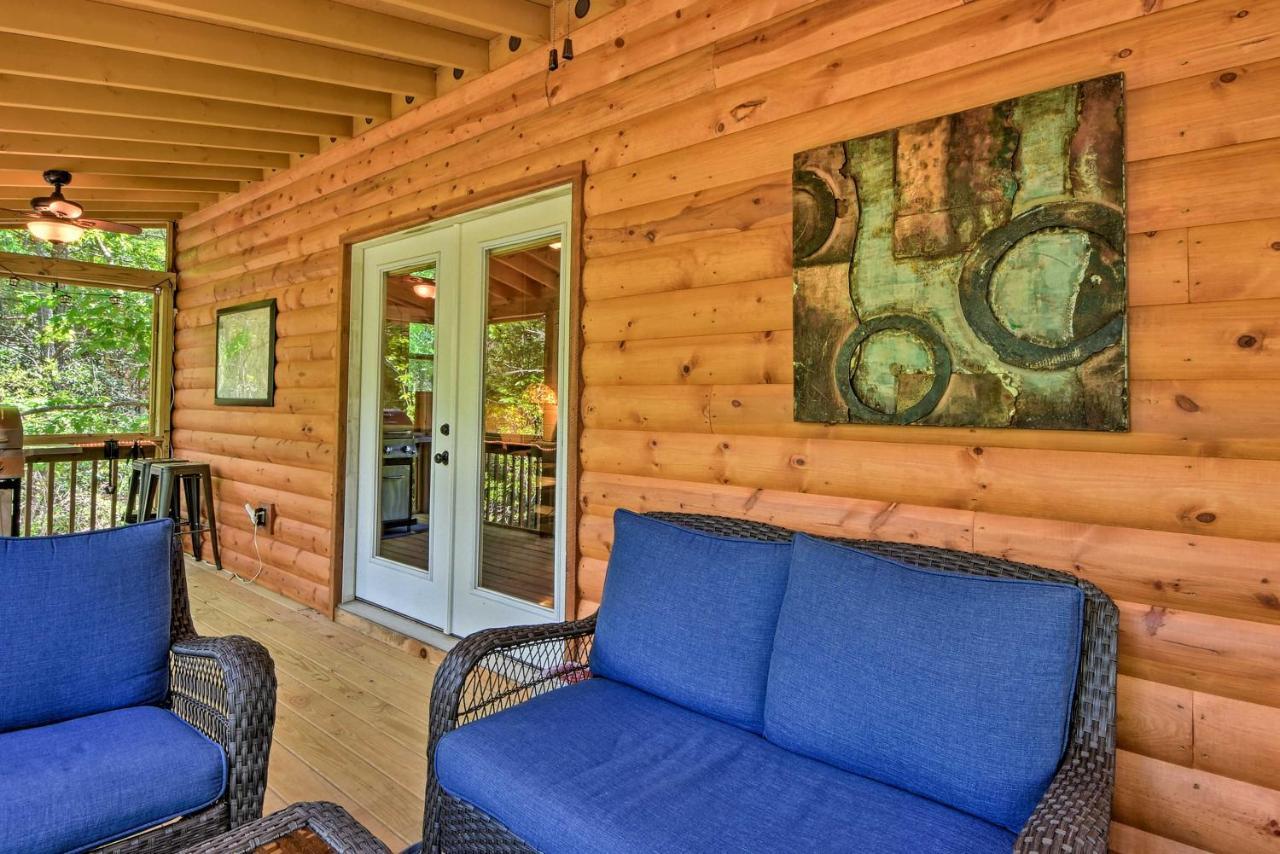 Custom Mtn Cabin By Hikingandmotorcycle Routes! Murphy Luaran gambar